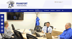 Desktop Screenshot of fhs.frankfortschools.org
